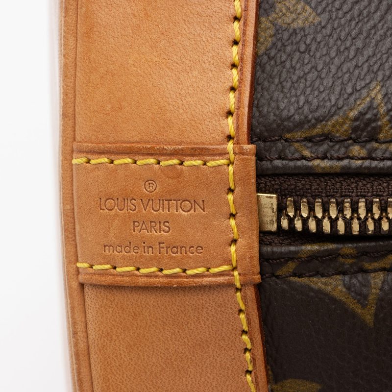 Louis Vuitton Vintage Monogram Canvas Alma PM Satchel (SHF-C21L7o) - Image 7