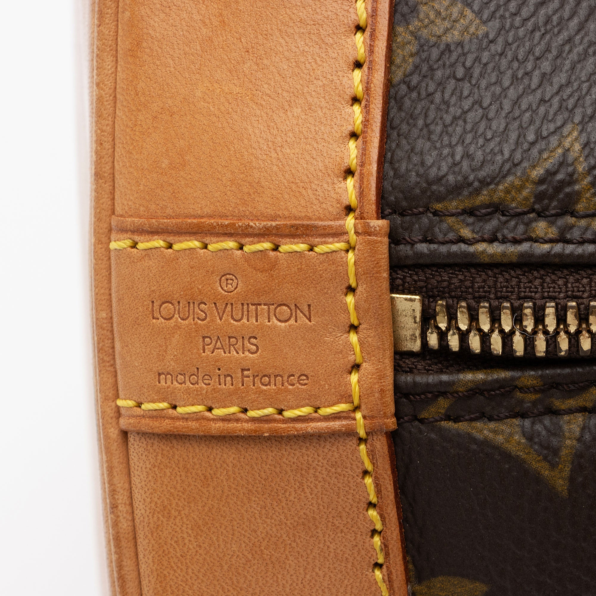 Louis Vuitton Vintage Monogram Canvas Alma PM Satchel (SHF-C21L7o) - Image 7