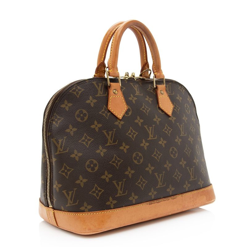 Louis Vuitton Vintage Monogram Canvas Alma PM Satchel (SHF-C21L7o)