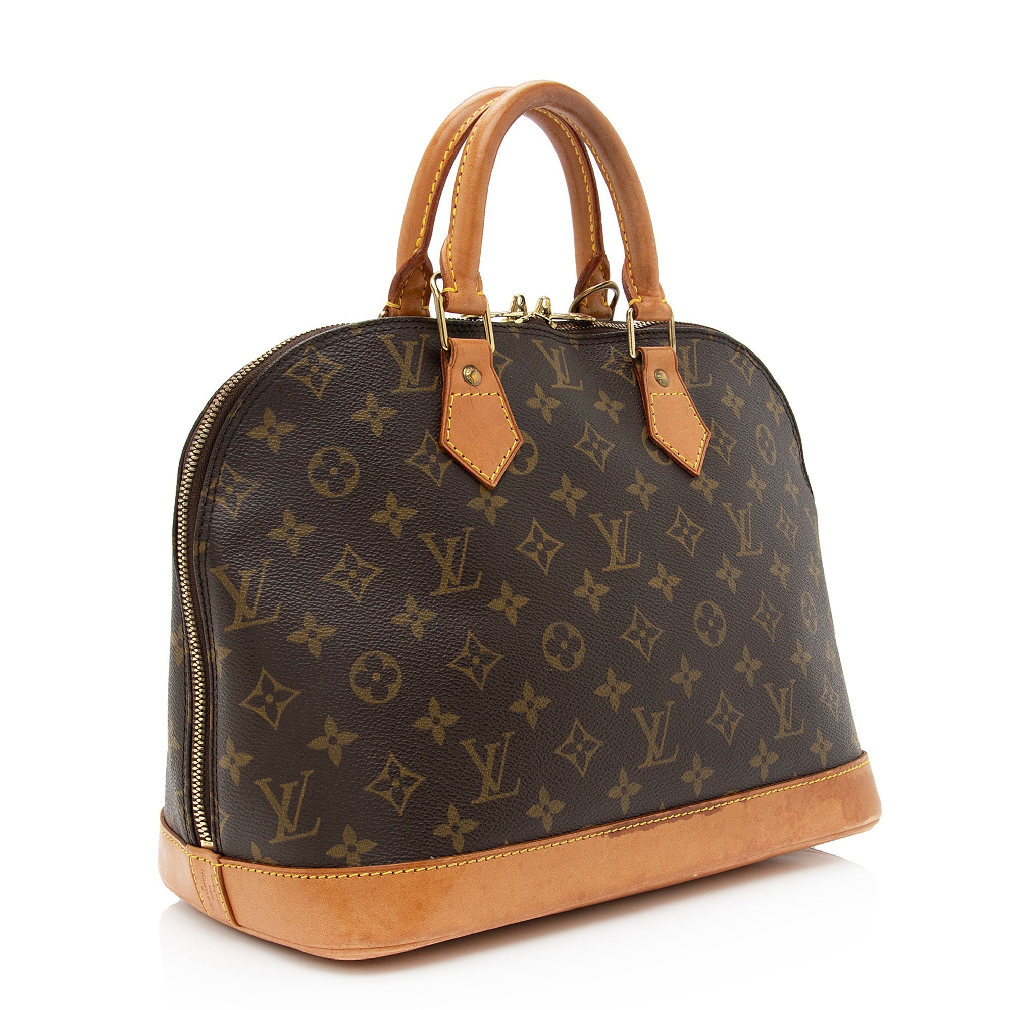 Louis Vuitton Vintage Monogram Canvas Alma PM Satchel (SHF-C21L7o)
