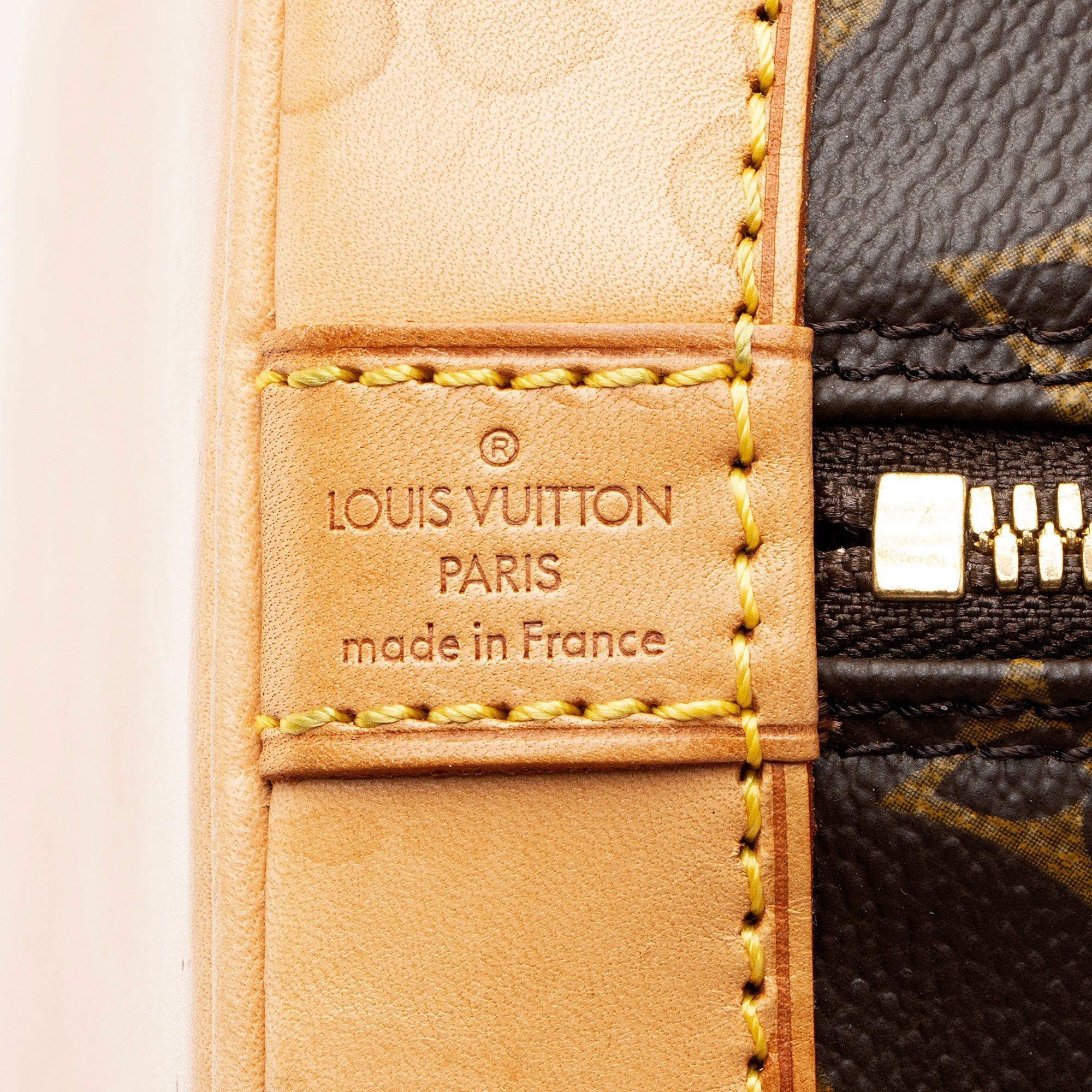 Louis Vuitton Vintage Monogram Canvas Alma PM Satchel (SHF-FlRNpk) - Image 7