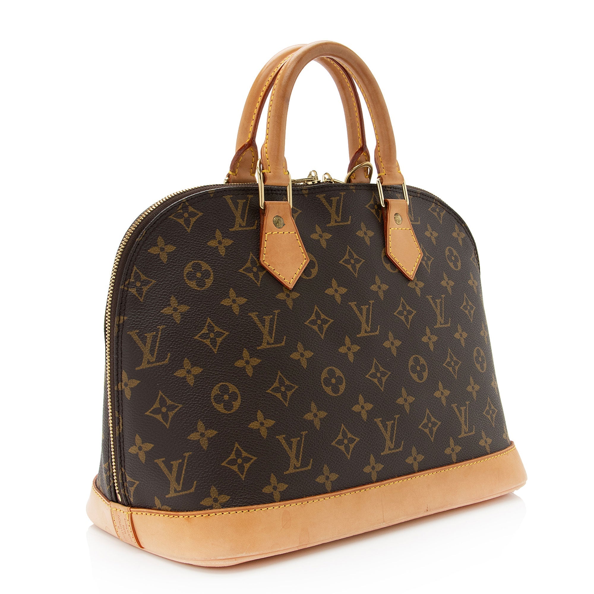 Louis Vuitton Vintage Monogram Canvas Alma PM Satchel (SHF-FlRNpk)
