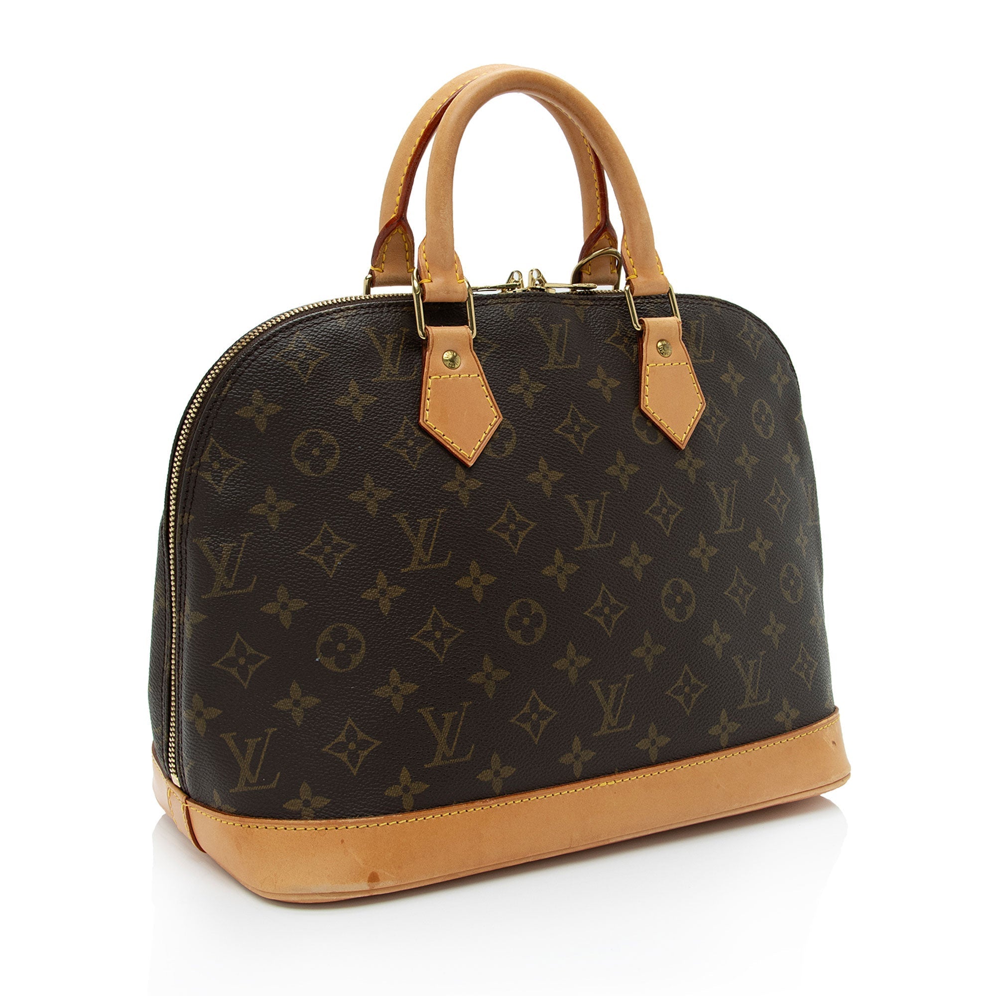 Louis Vuitton Vintage Monogram Canvas Alma PM Satchel (SHF-Z8pdA9)