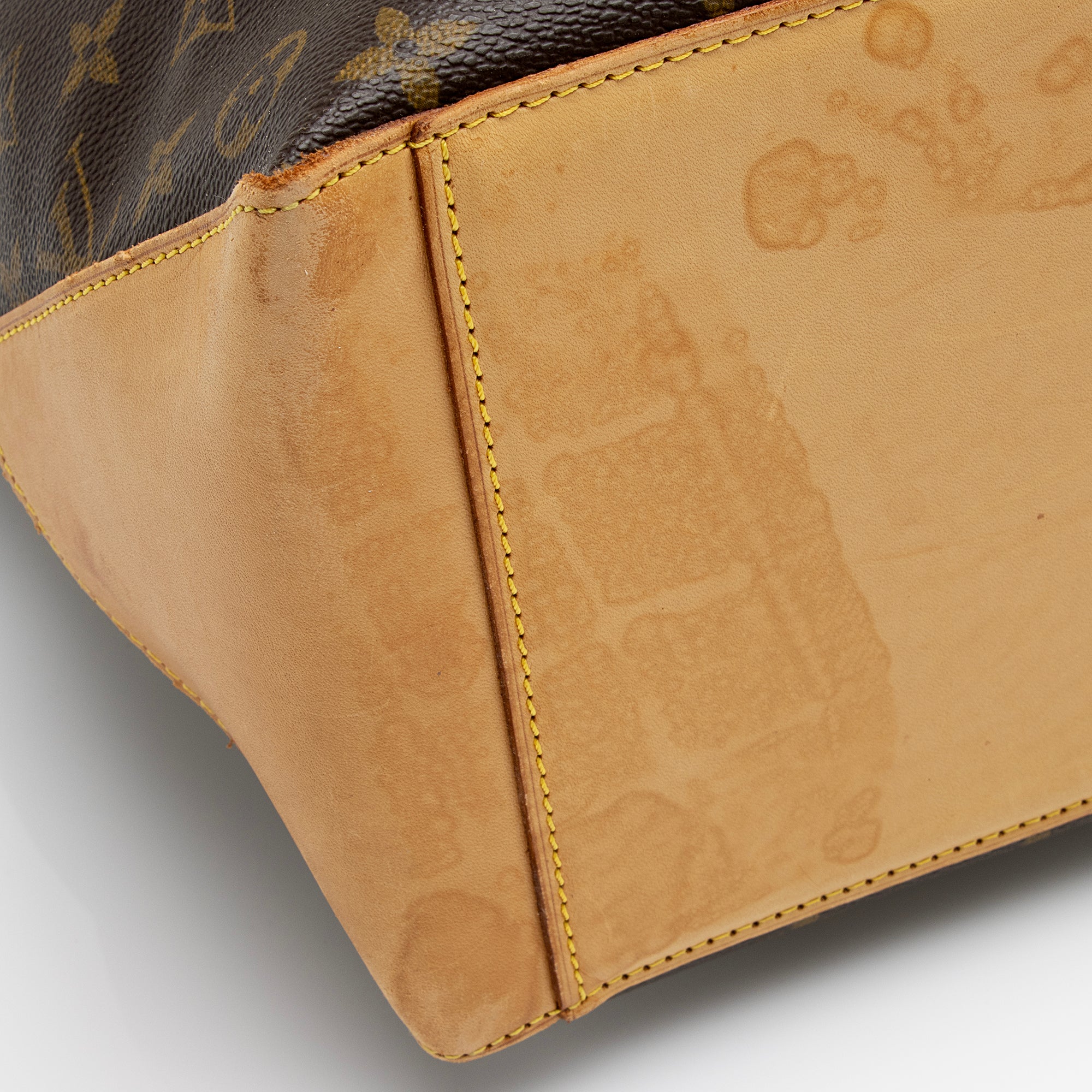 Louis Vuitton Vintage Monogram Canvas Cabas Alto Tote (SHF-mZLBW7) - Image 9