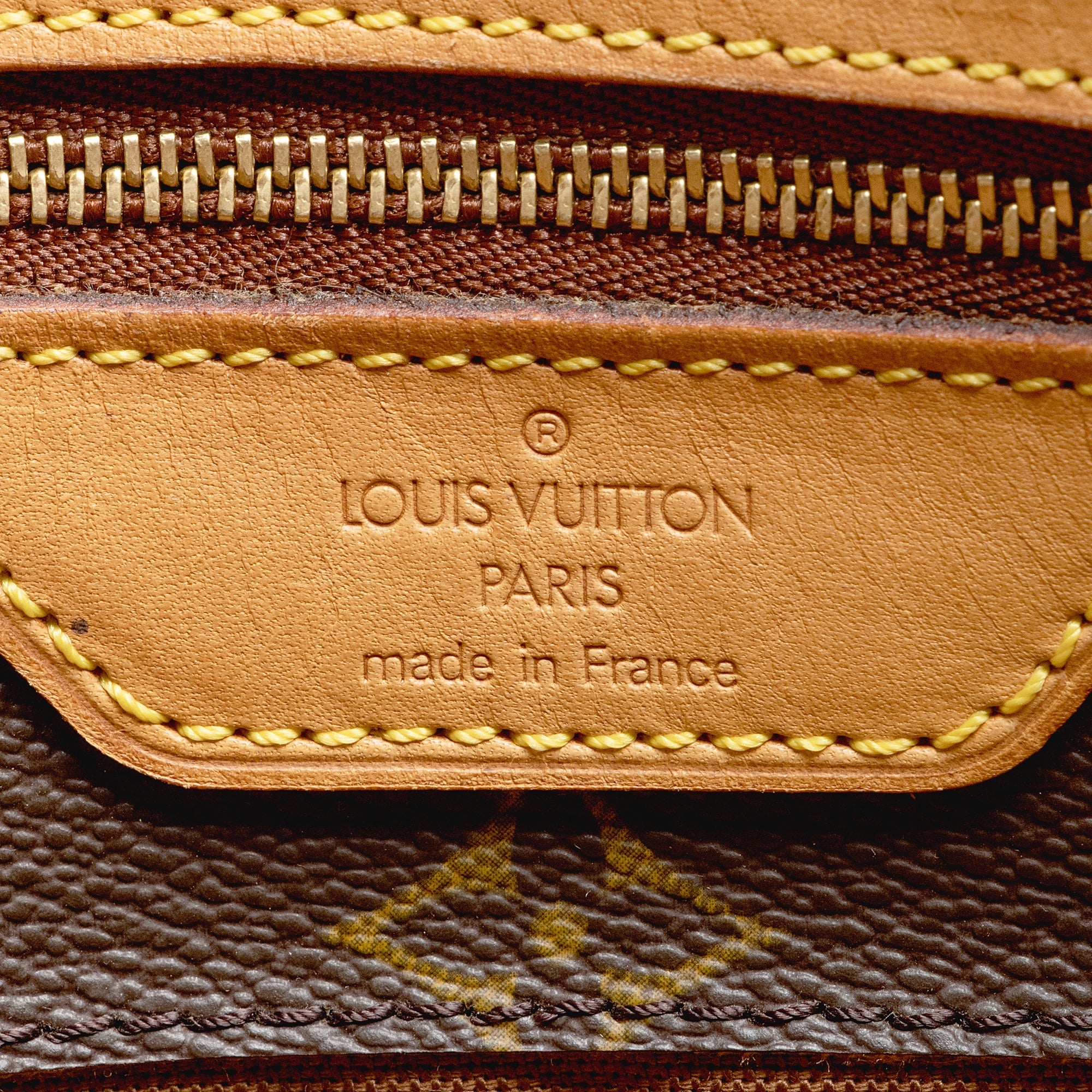 Louis Vuitton Vintage Monogram Canvas Cabas Alto Tote (SHF-mZLBW7) - Image 7