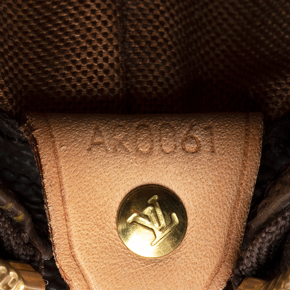 Louis Vuitton Vintage Monogram Canvas Cabas Mezzo Tote (SHF-21400) - Image 5
