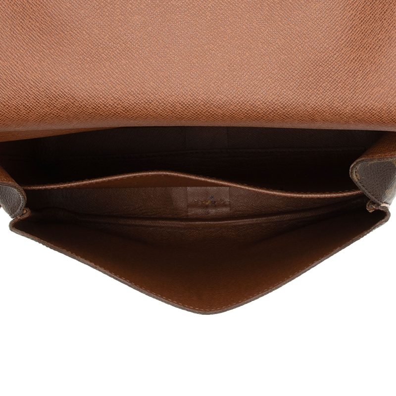 Louis Vuitton Vintage Monogram Canvas Cartouchiere GM Shoulder Bag (SHF-yJImEg) - Image 6