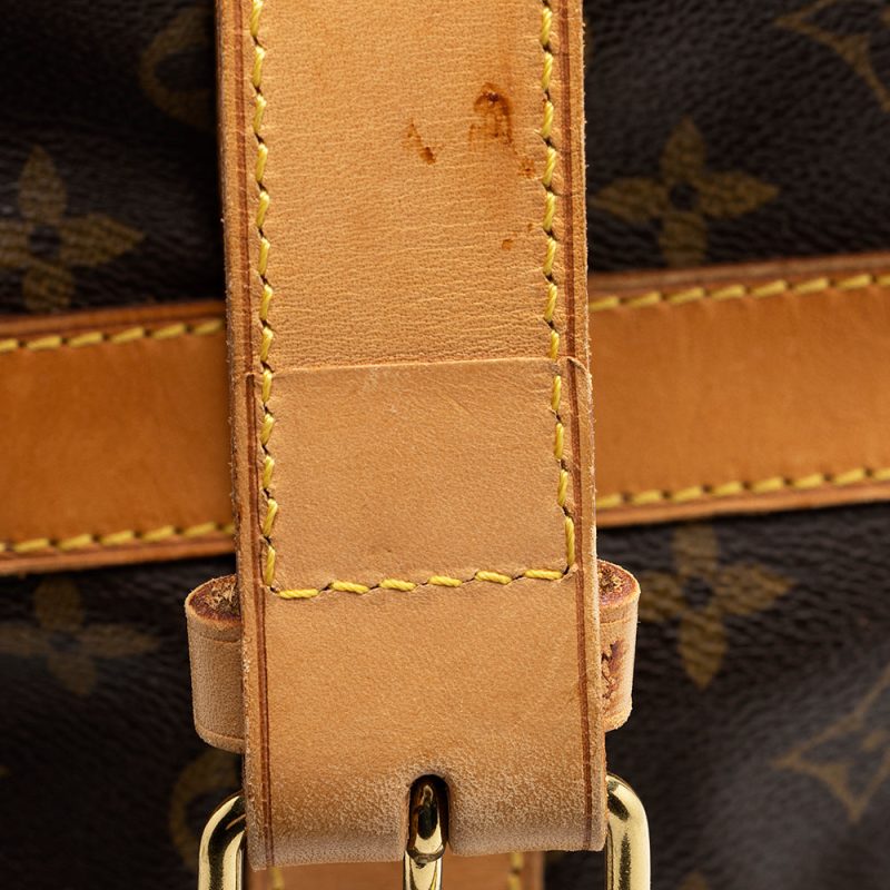 Louis Vuitton Vintage Monogram Canvas Cruiser 45 Travel Bag (SHF-18771) - Image 10