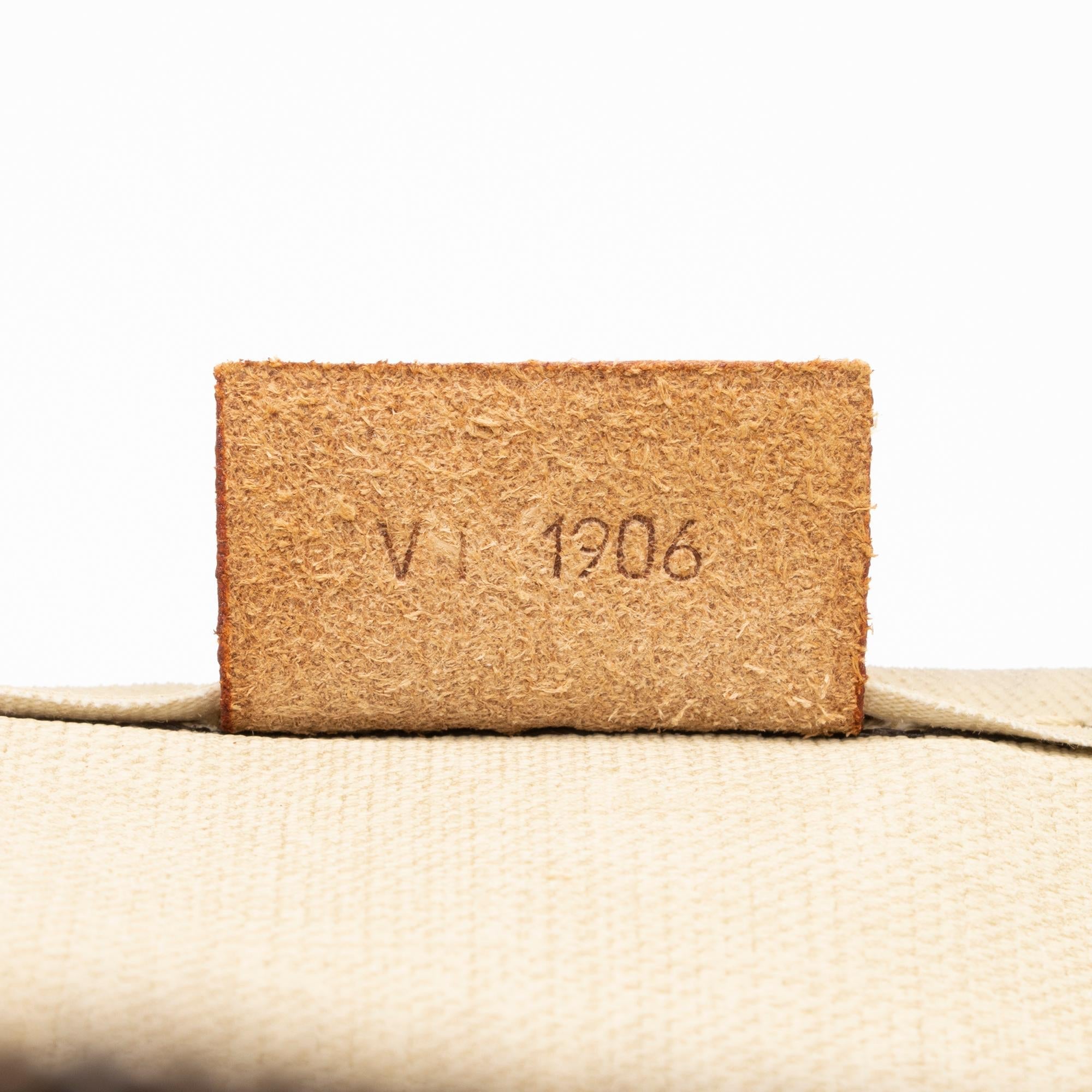 Louis Vuitton Vintage Monogram Canvas Deauville Satchel (SHF-DJEJ8X) - Image 5