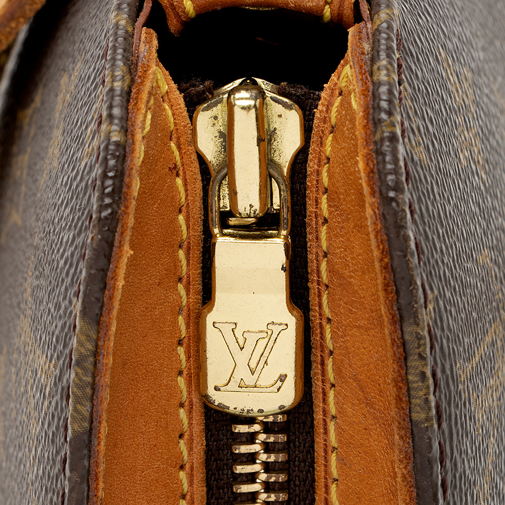 Louis Vuitton Vintage Monogram Canvas Drouot Shoulder Bag (SHF-18081) - Image 8