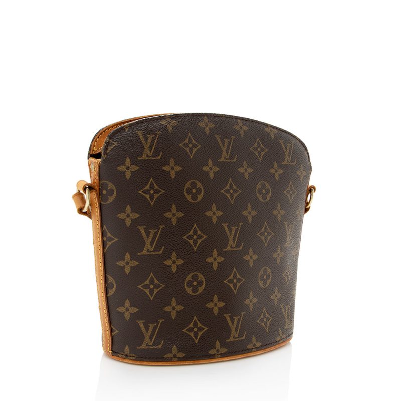 Louis Vuitton Vintage Monogram Canvas Drouot Shoulder Bag (SHF-18081)