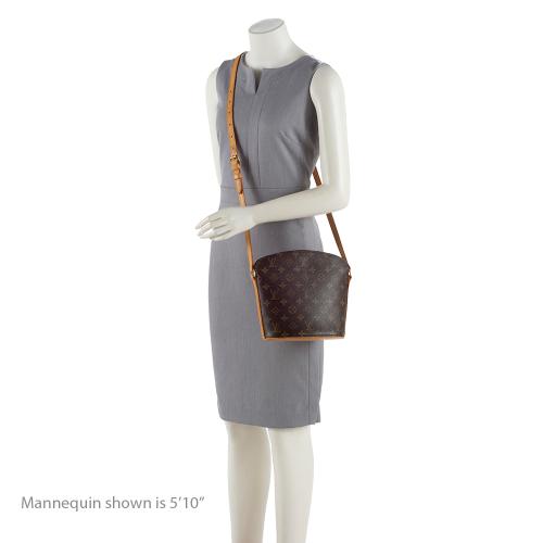 Louis Vuitton Vintage Monogram Canvas Drouot Shoulder Bag (SHF-xmJdvQ) - Image 4