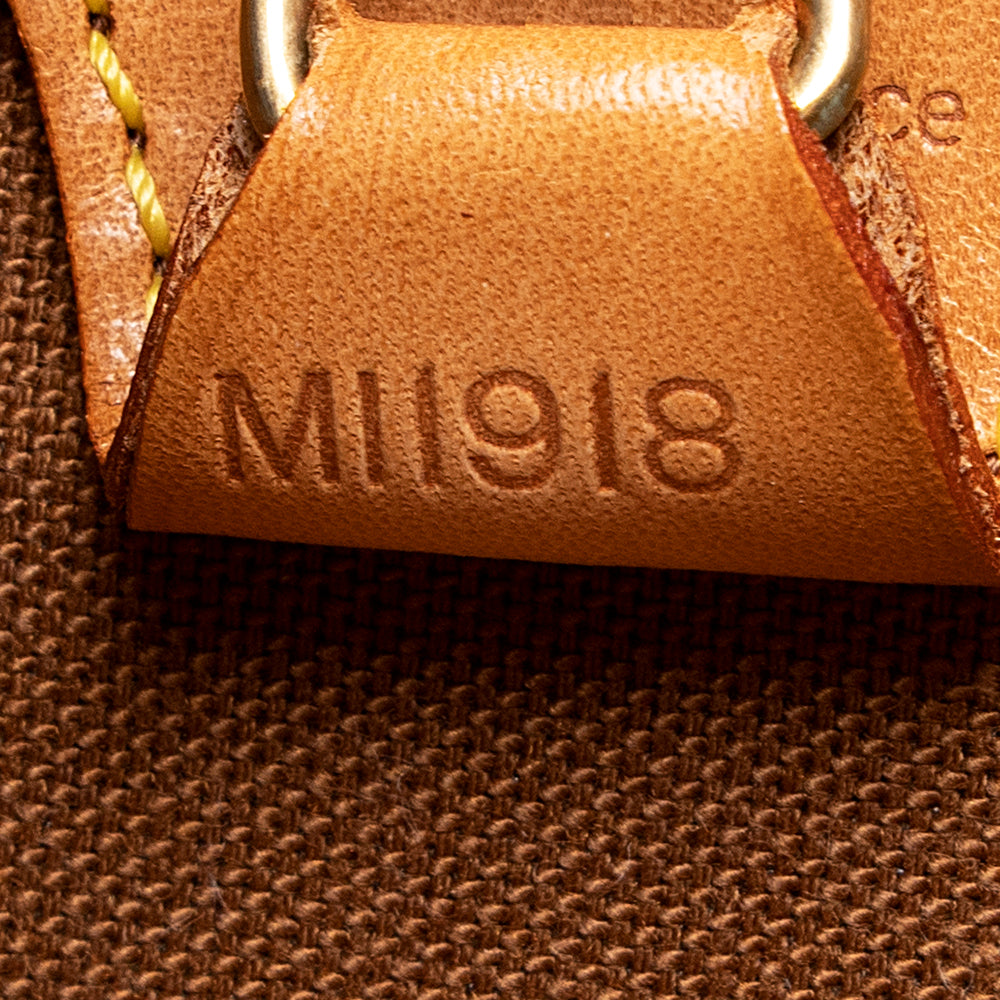 Louis Vuitton Vintage Monogram Canvas Ellipse MM Satchel (SHF-21164) - Image 5