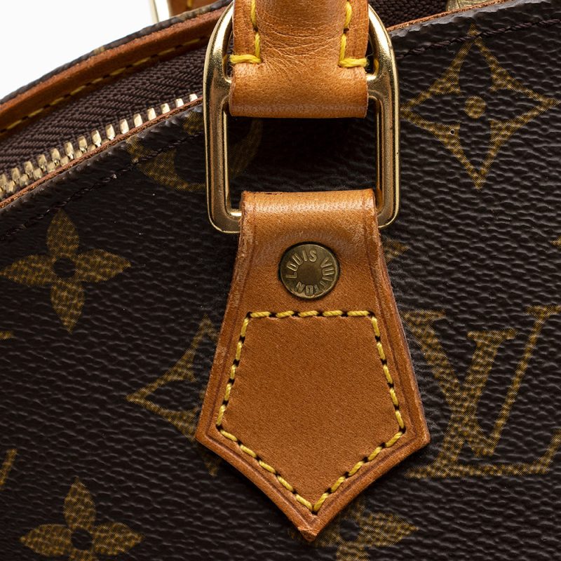 Louis Vuitton Vintage Monogram Canvas Ellipse MM Satchel (SHF-21164) - Image 10