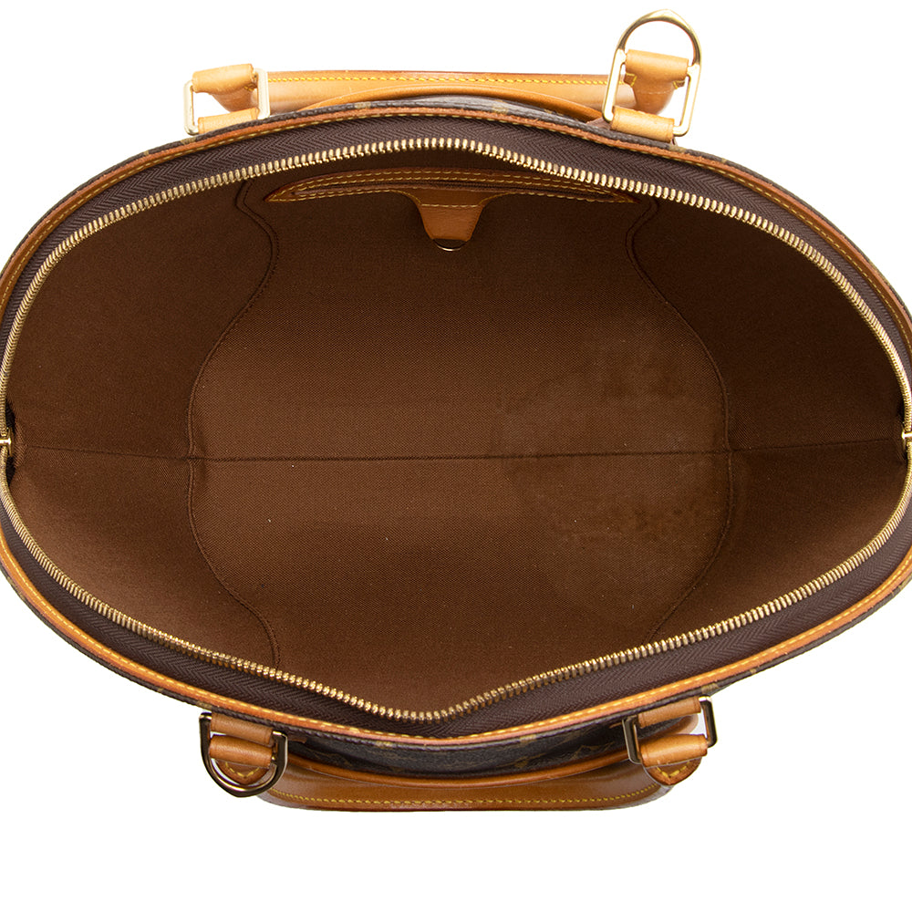 Louis Vuitton Vintage Monogram Canvas Ellipse MM Satchel (SHF-21164) - Image 6