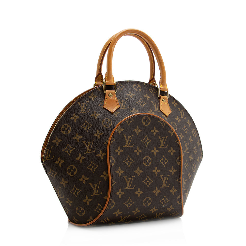 Louis Vuitton Vintage Monogram Canvas Ellipse MM Satchel (SHF-21164)