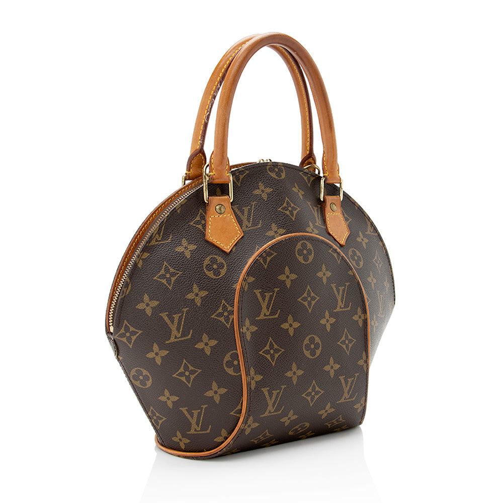 Louis Vuitton Vintage Monogram Canvas Ellipse PM Satchel (SHF-21934)