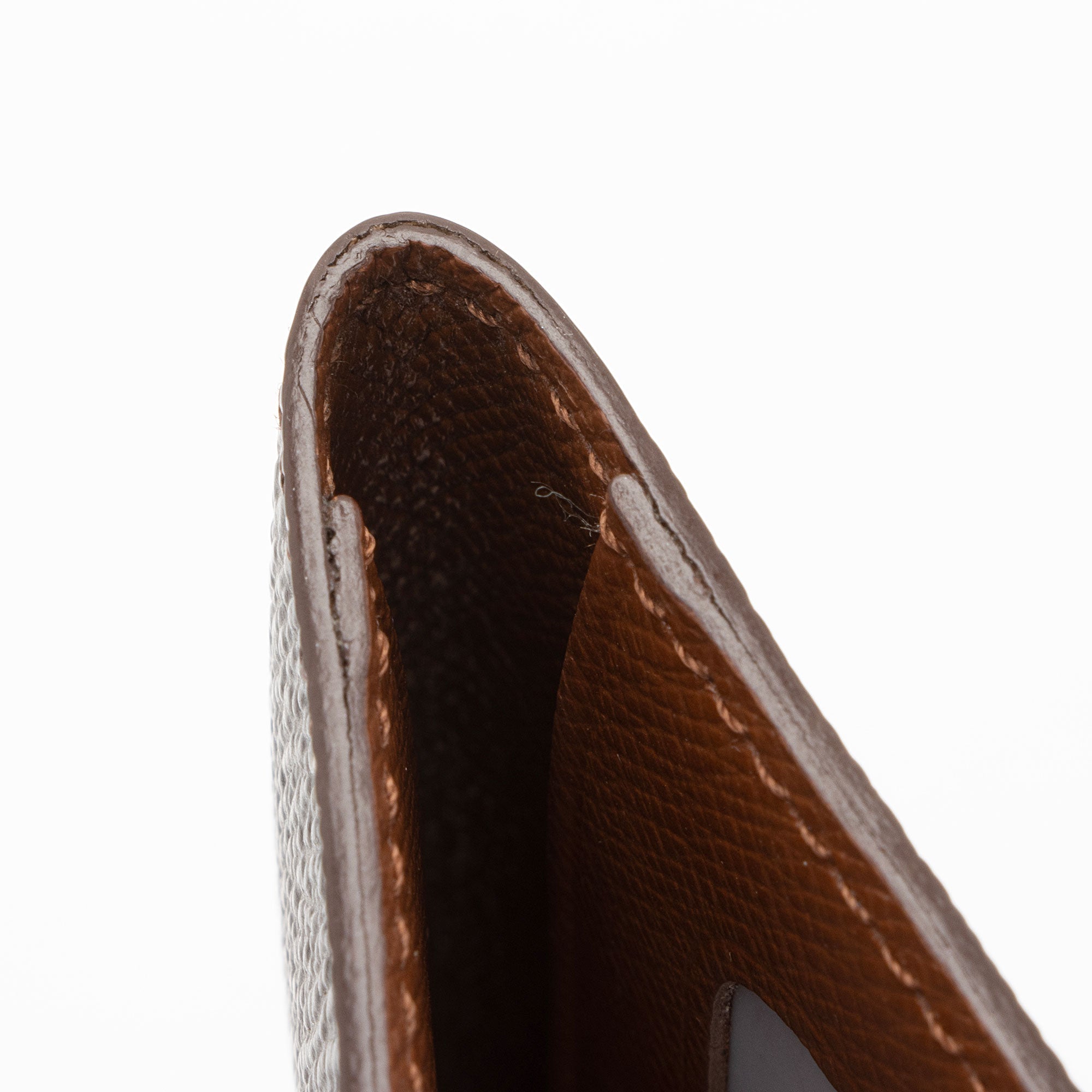 Louis Vuitton Vintage Monogram Canvas Vertical Card Case (SHF-bxpH36) - Image 7