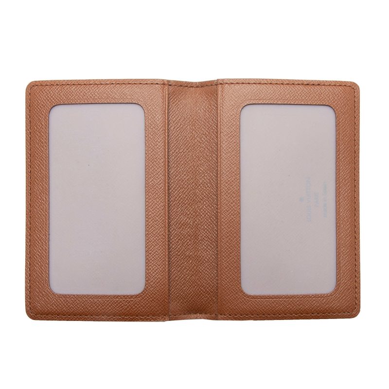 Louis Vuitton Vintage Monogram Canvas Vertical Card Case (SHF-bxpH36) - Image 4
