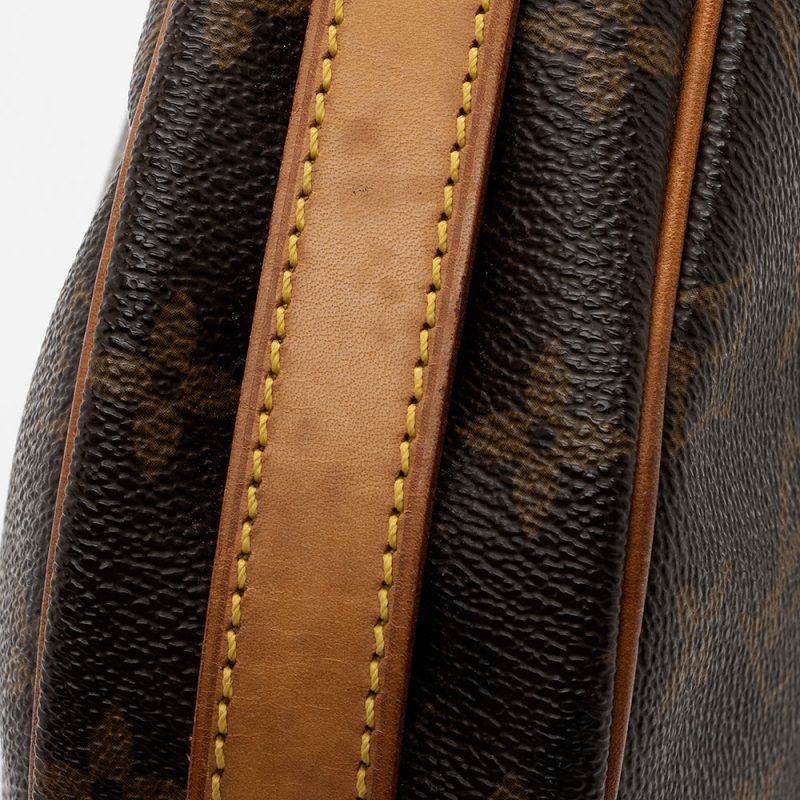 Louis Vuitton Vintage Monogram Canvas Jeune Fille MM Shoulder Bag (SHF-18465) - Image 10