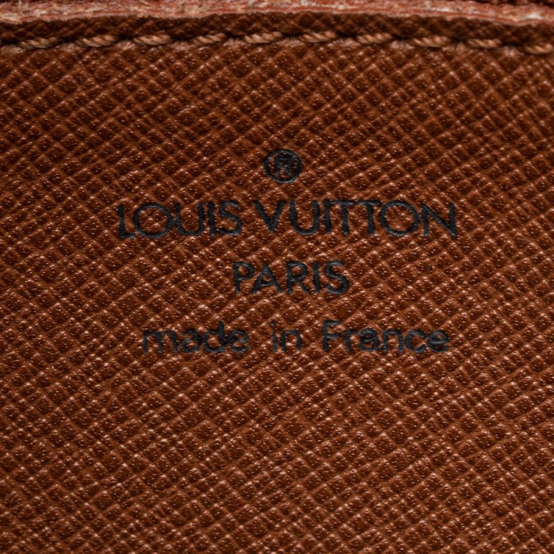 Louis Vuitton Vintage Monogram Canvas Jeune Fille MM Shoulder Bag (SHF-18465) - Image 7