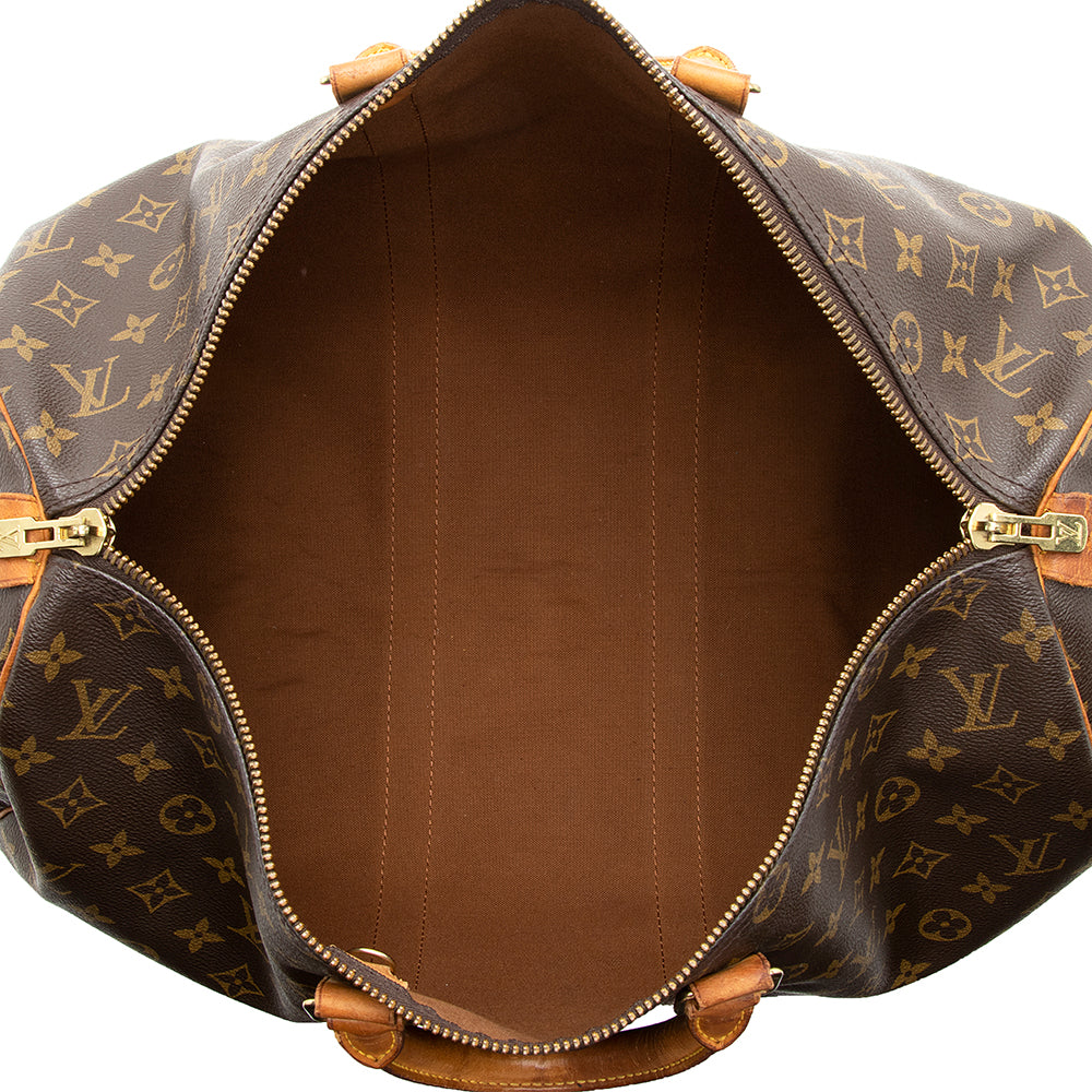 Louis Vuitton Vintage Monogram Canvas Keepall 45 Duffel Bag - FINAL SALE (SHF-19385) - Image 6