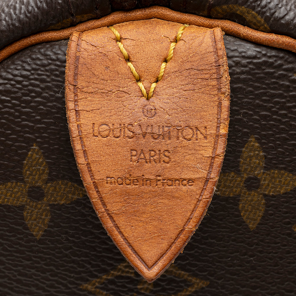 Louis Vuitton Vintage Monogram Canvas Keepall 45 Duffel Bag - FINAL SALE (SHF-19385) - Image 7