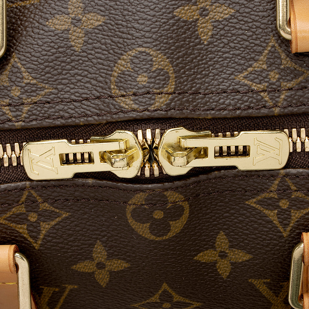 Louis Vuitton Vintage Monogram Canvas Keepall 45 Duffel Bag (SHF-21026) - Image 8