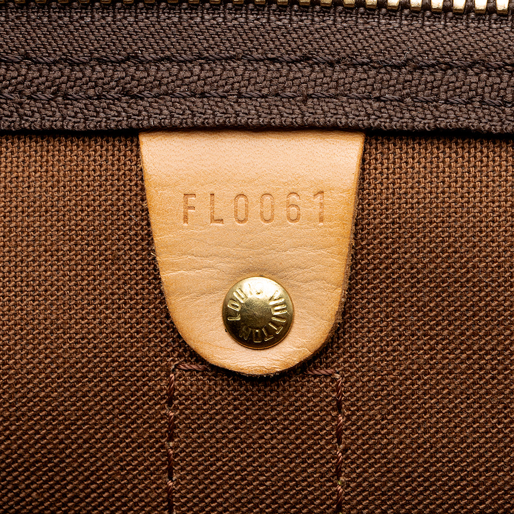 Louis Vuitton Vintage Monogram Canvas Keepall 45 Duffel Bag (SHF-21026) - Image 5