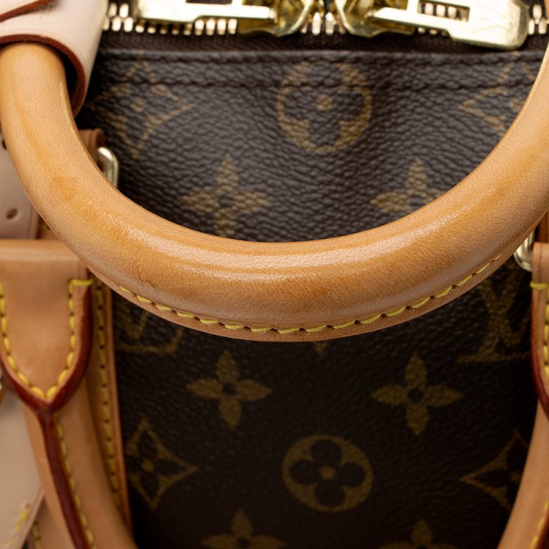 Louis Vuitton Vintage Monogram Canvas Keepall 45 Duffel Bag (SHF-21026) - Image 9
