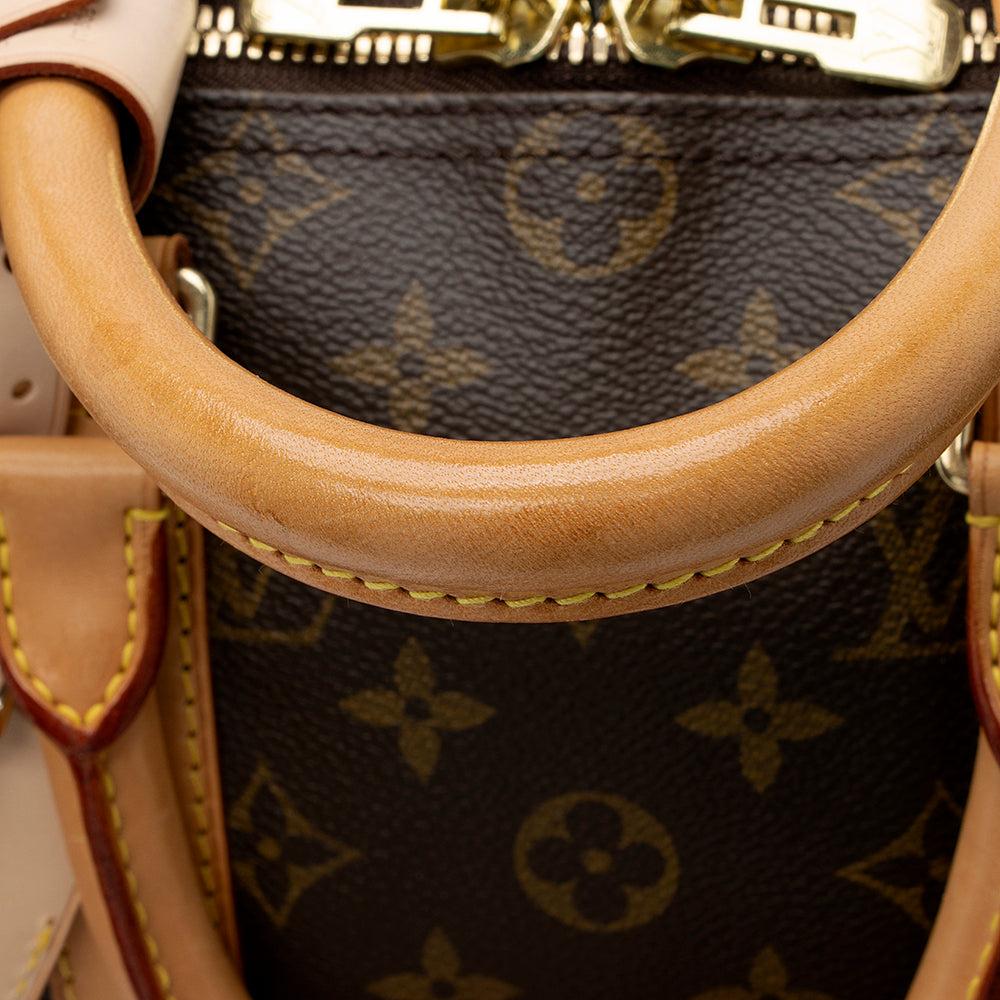 Louis Vuitton Vintage Monogram Canvas Keepall 45 Duffel Bag (SHF-21026) - Image 9