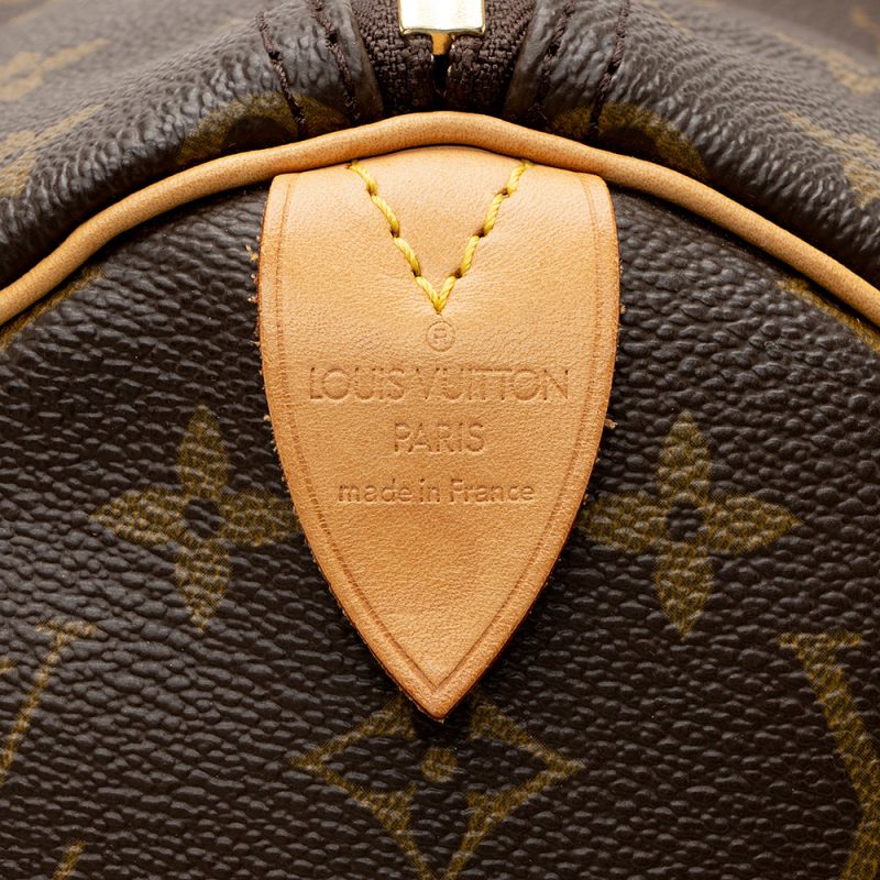 Louis Vuitton Vintage Monogram Canvas Keepall 45 Duffel Bag (SHF-21026) - Image 7