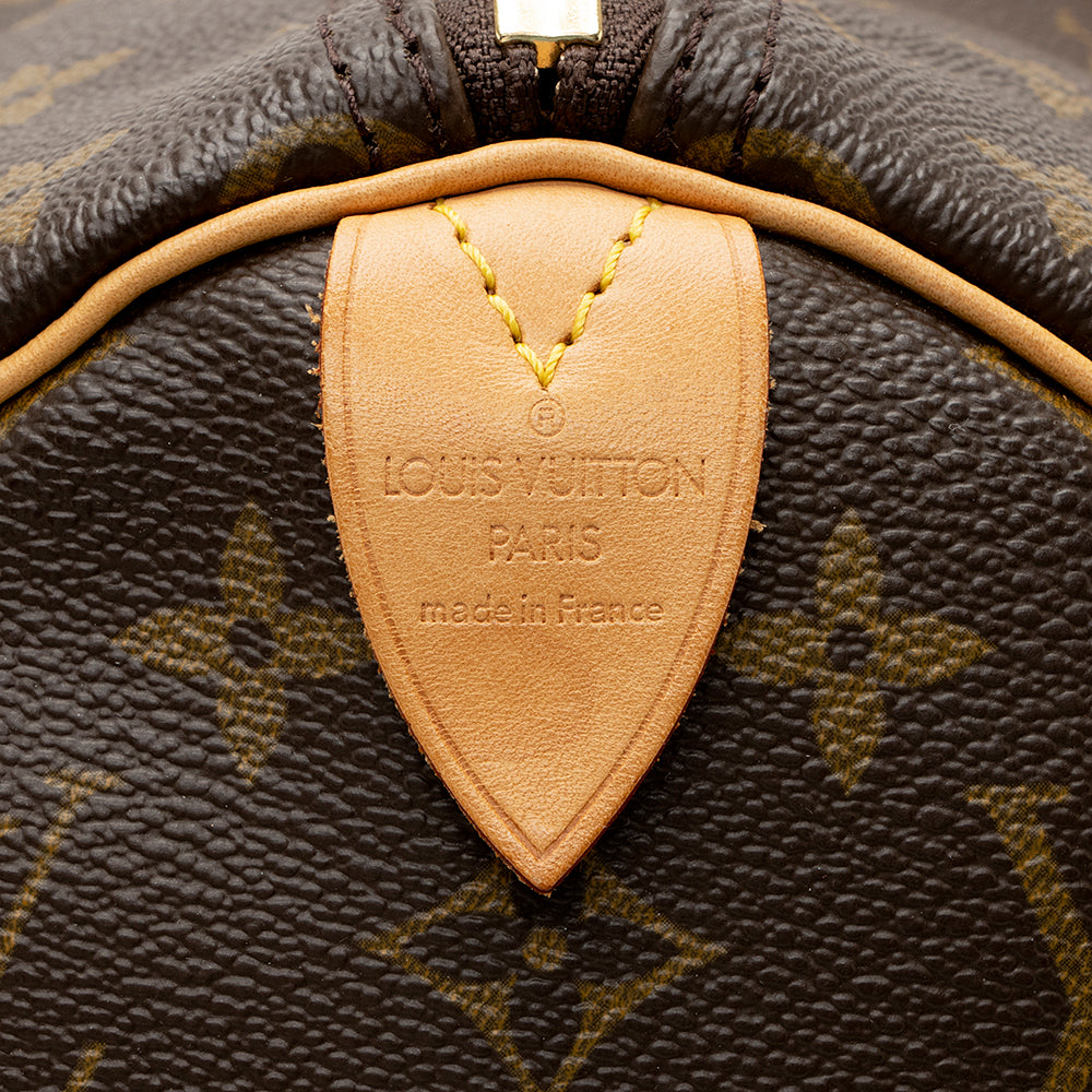 Louis Vuitton Vintage Monogram Canvas Keepall 45 Duffel Bag (SHF-21026) - Image 7