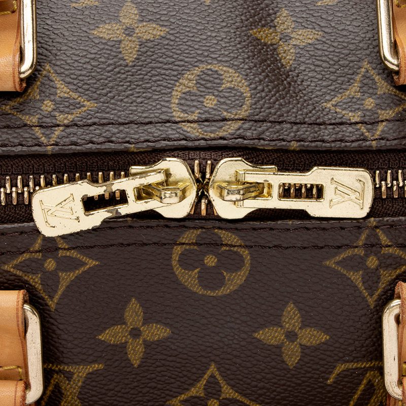 Louis Vuitton Vintage Monogram Canvas Keepall 45 Duffel Bag (SHF-21651) - Image 8