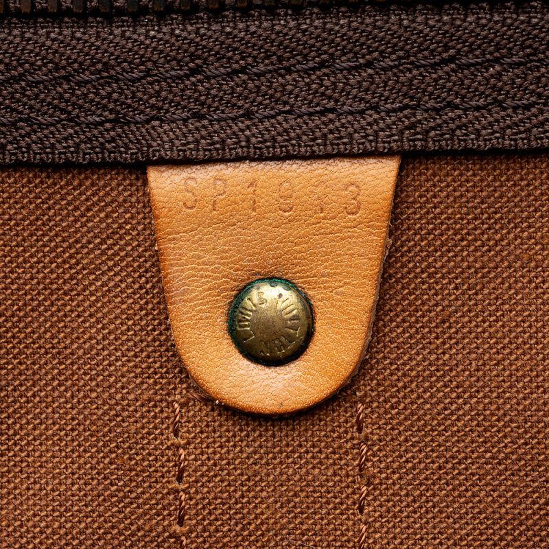 Louis Vuitton Vintage Monogram Canvas Keepall 45 Duffel Bag (SHF-21651) - Image 5