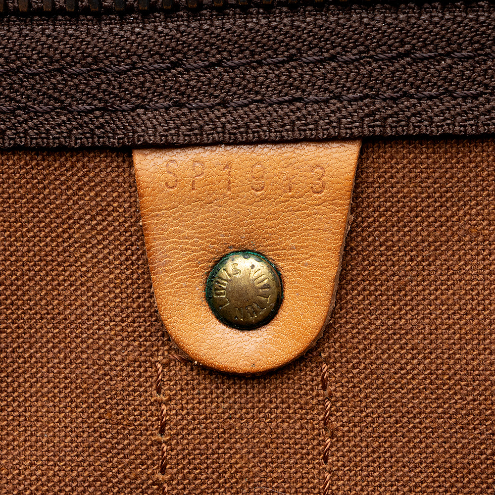 Louis Vuitton Vintage Monogram Canvas Keepall 45 Duffel Bag (SHF-21651) - Image 5