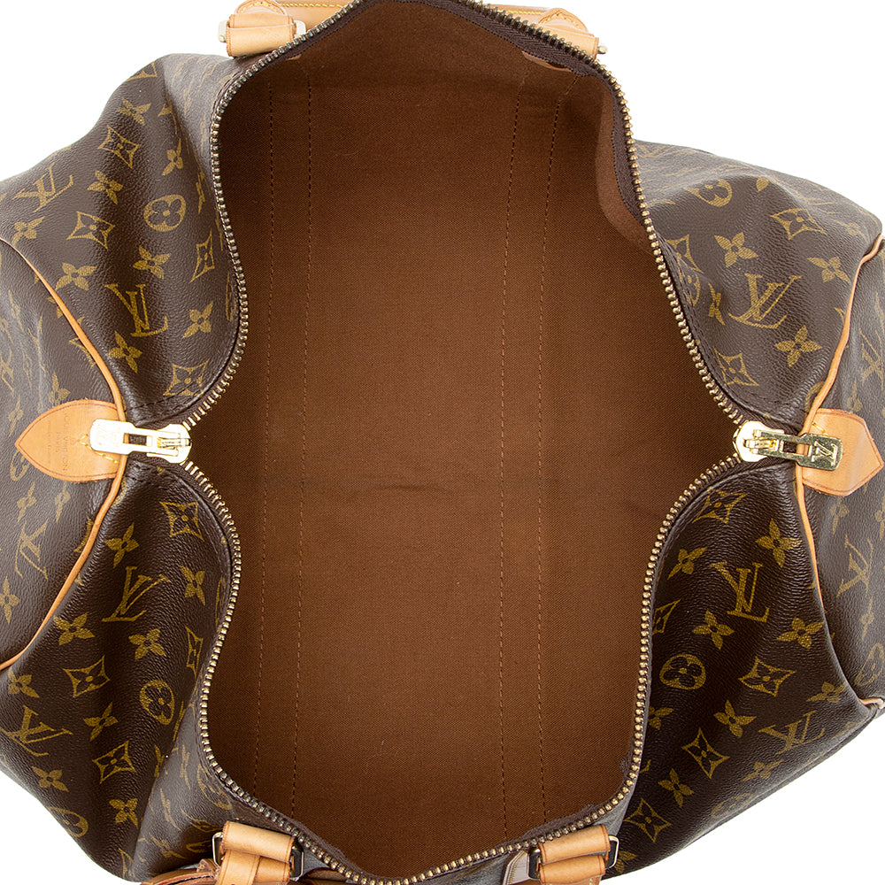 Louis Vuitton Vintage Monogram Canvas Keepall 45 Duffel Bag (SHF-21651) - Image 6
