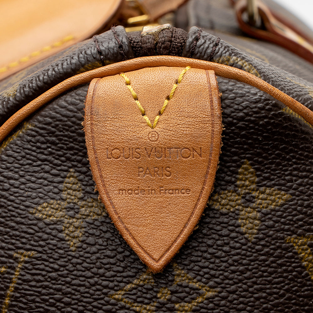 Louis Vuitton Vintage Monogram Canvas Keepall 45 Duffel Bag (SHF-21651) - Image 7