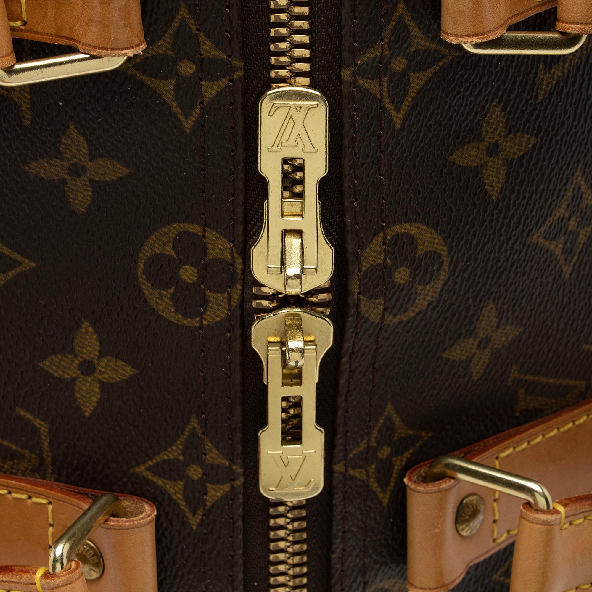 Louis Vuitton Vintage Monogram Canvas Keepall 45 Duffle Bag (SHF-6rTrqZ) - Image 8