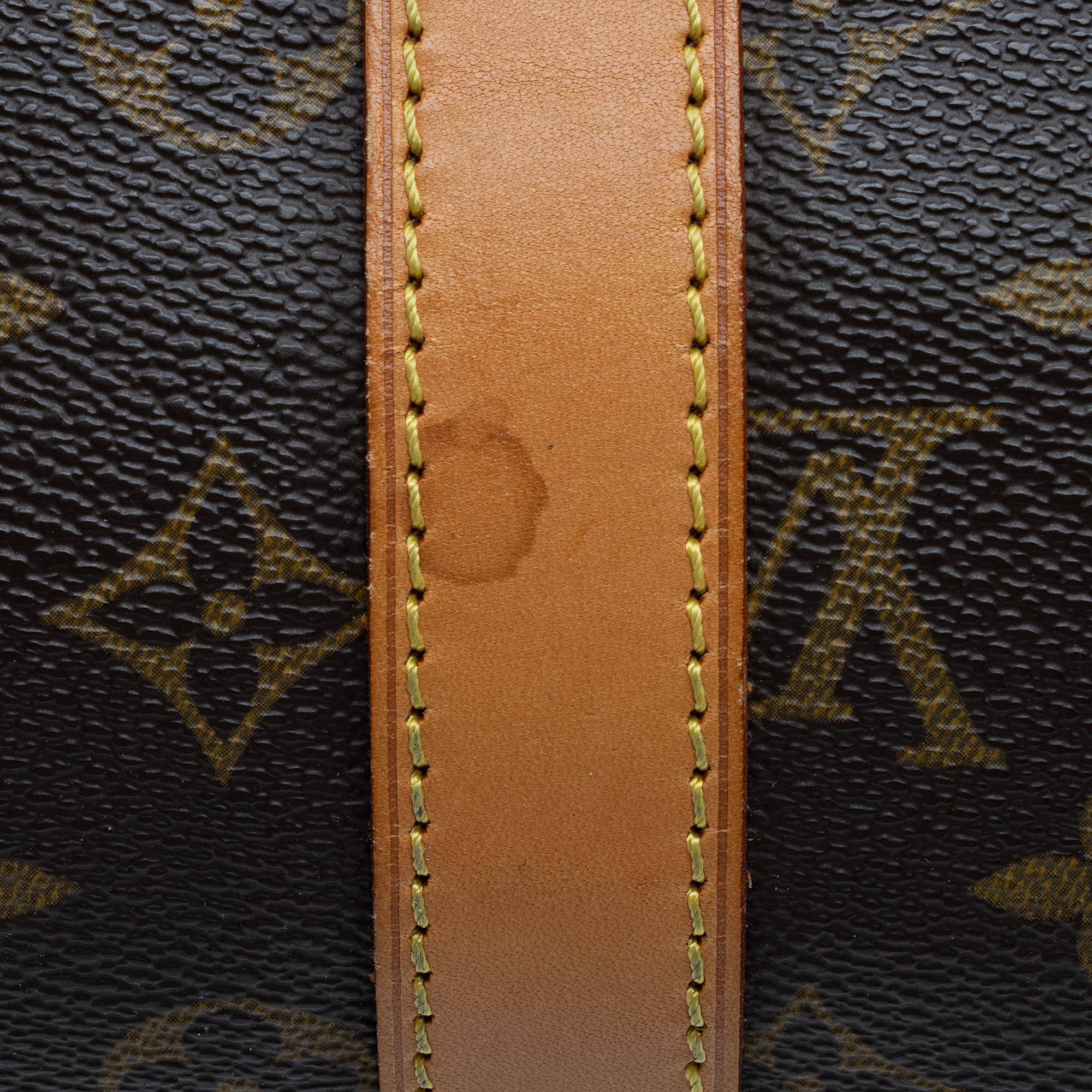 Louis Vuitton Vintage Monogram Canvas Keepall 45 Duffle Bag (SHF-6rTrqZ) - Image 10