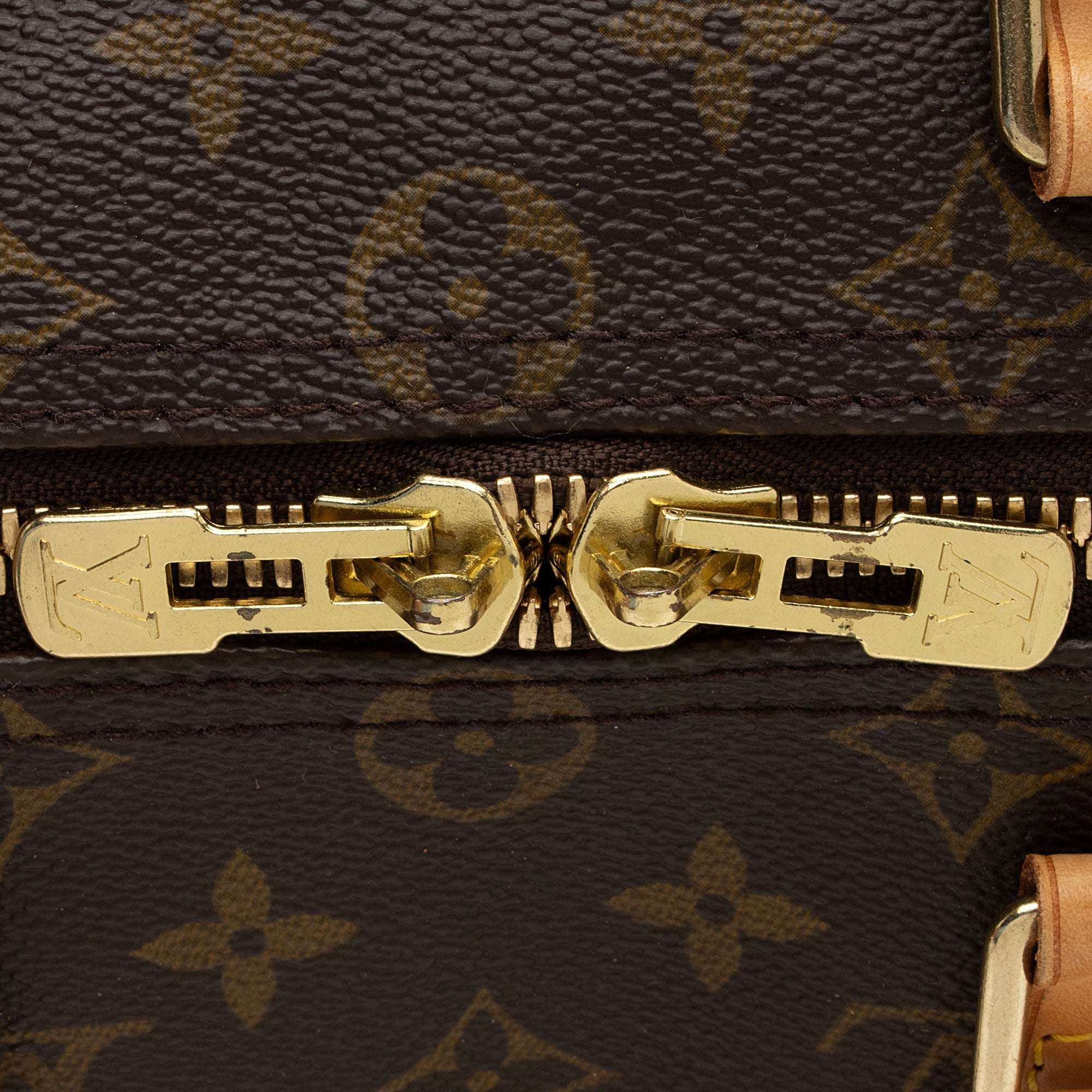 Louis Vuitton Vintage Monogram Canvas Keepall 45 Duffle Bag (SHF-yj7olY) - Image 8