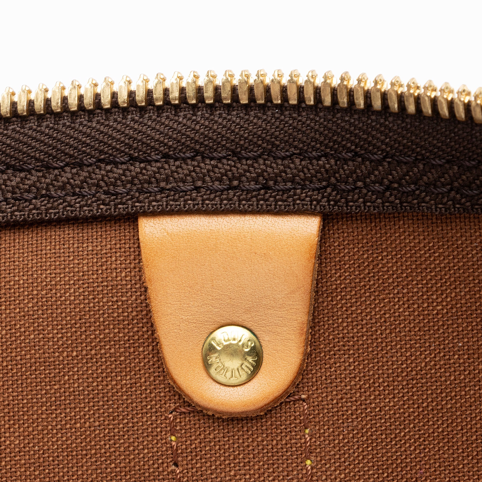 Louis Vuitton Vintage Monogram Canvas Keepall 45 Duffle Bag (SHF-yj7olY) - Image 9