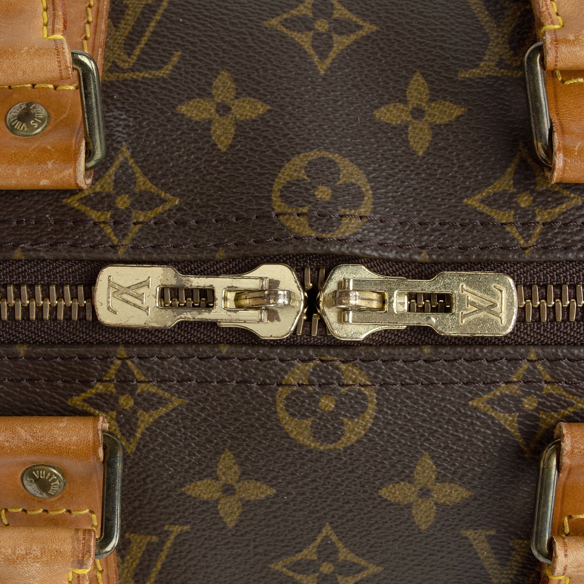Louis Vuitton Vintage Monogram Canvas Keepall 45 Duffle Bag (SHF-sR0lBl) - Image 8