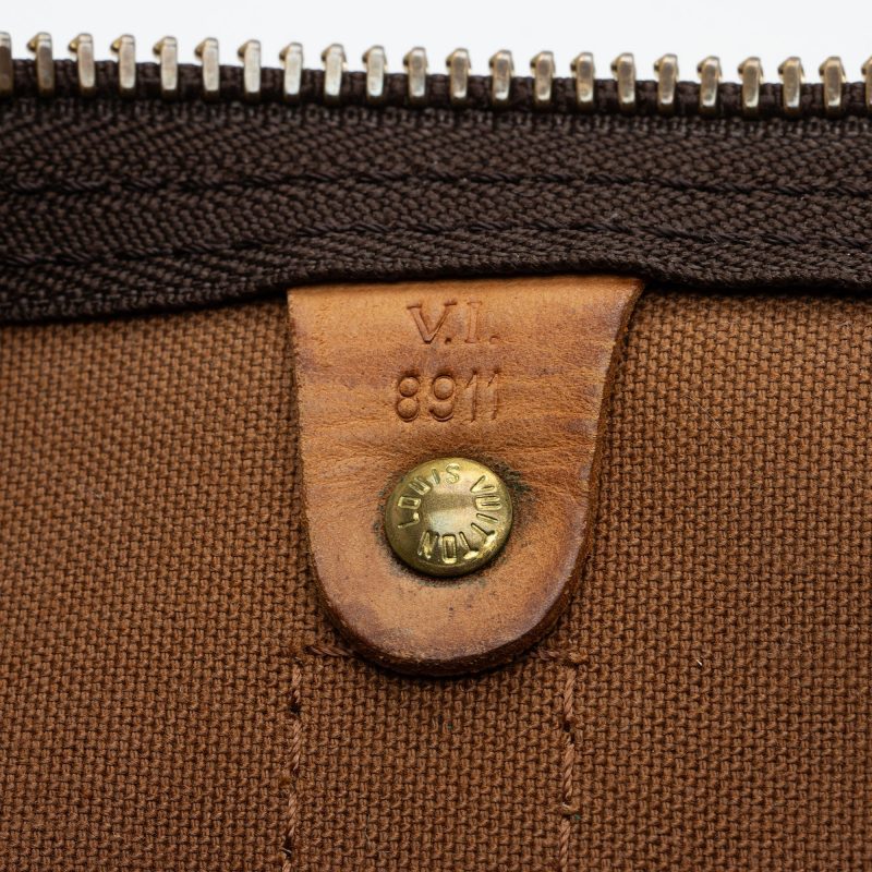 Louis Vuitton Vintage Monogram Canvas Keepall 45 Duffle Bag (SHF-sR0lBl) - Image 5