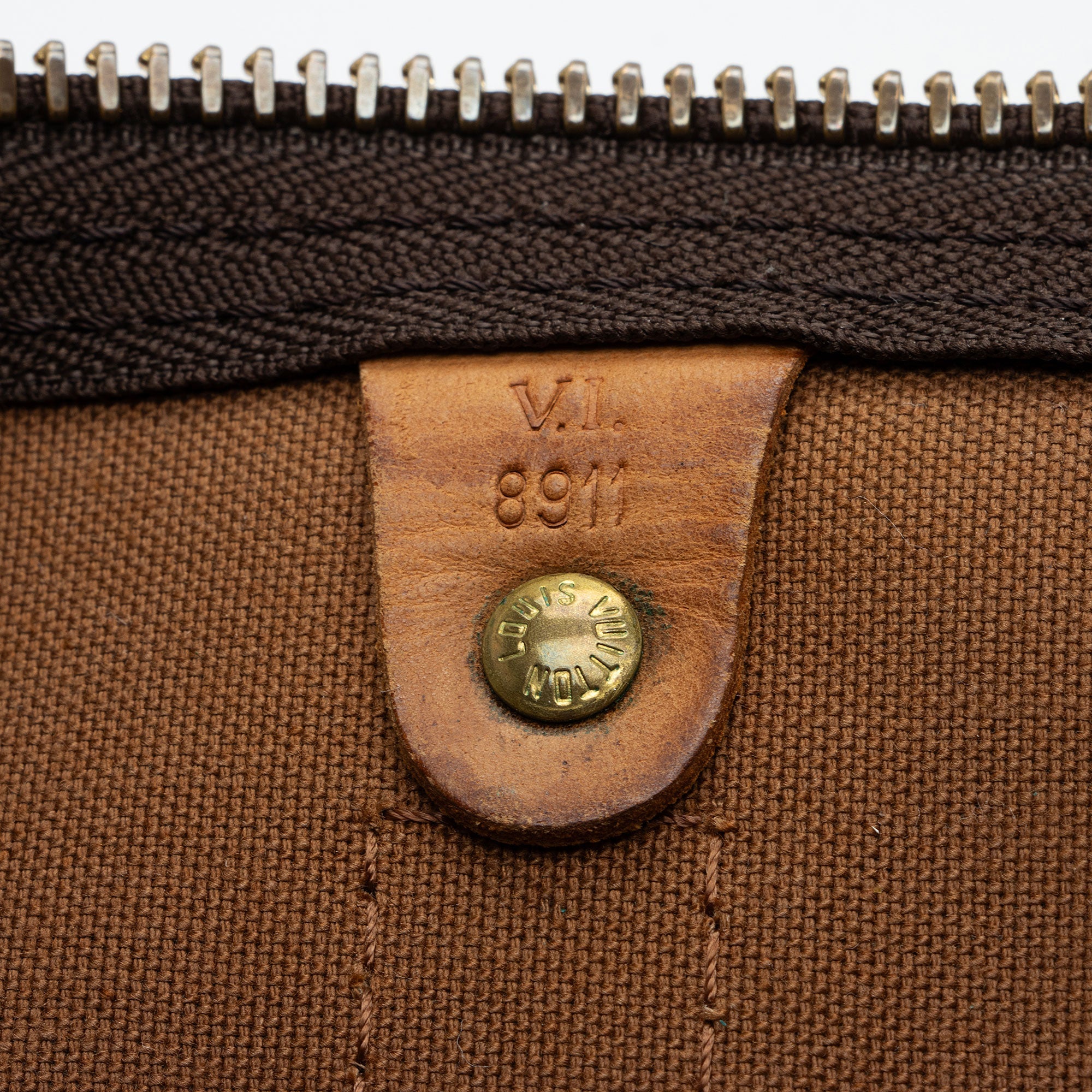 Louis Vuitton Vintage Monogram Canvas Keepall 45 Duffle Bag (SHF-sR0lBl) - Image 5