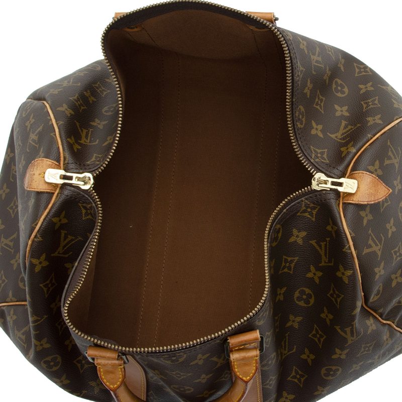Louis Vuitton Vintage Monogram Canvas Keepall 45 Duffle Bag (SHF-sR0lBl) - Image 6