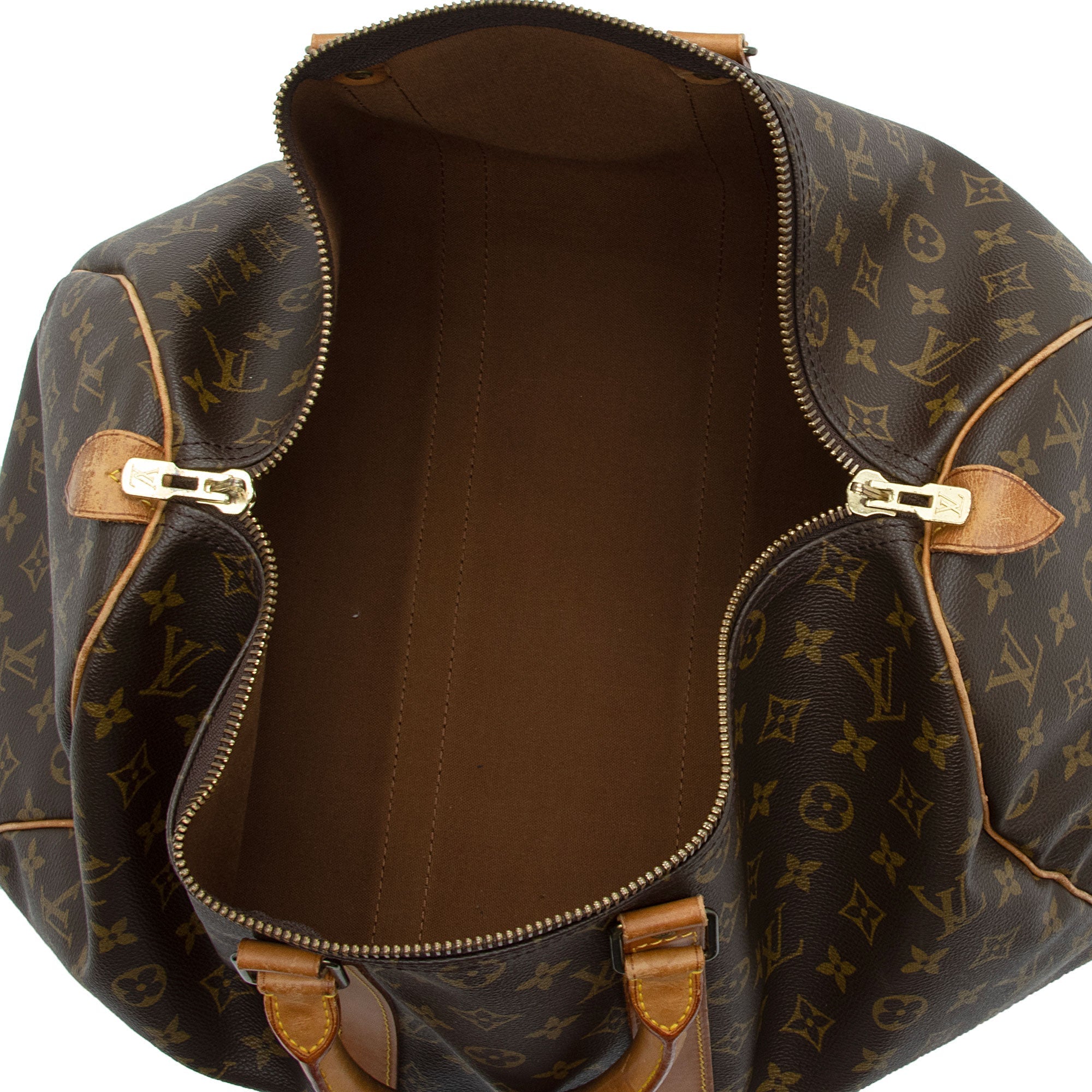 Louis Vuitton Vintage Monogram Canvas Keepall 45 Duffle Bag (SHF-sR0lBl) - Image 6