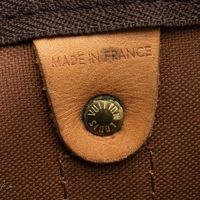 Louis Vuitton Vintage Monogram Canvas Keepall 50 Duffel Bag (SHF-20201) - Image 8