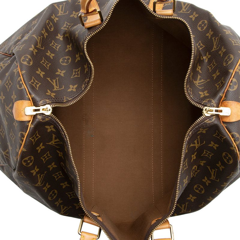 Louis Vuitton Vintage Monogram Canvas Keepall 50 Duffel Bag (SHF-21185) - Image 6