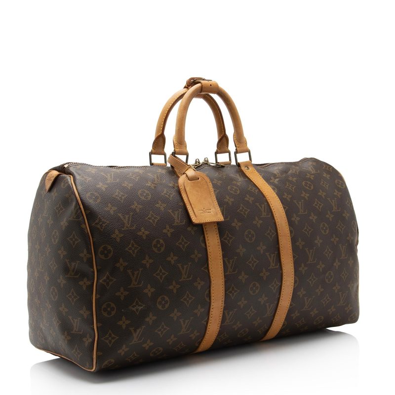 Louis Vuitton Vintage Monogram Canvas Keepall 50 Duffle Bag (SHF-pIqYyr)